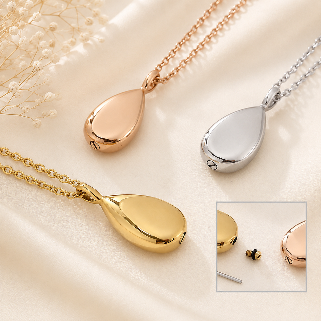 Pet Memorial Urn Necklace