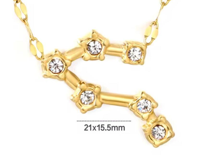 Zodiac Constellation Necklace