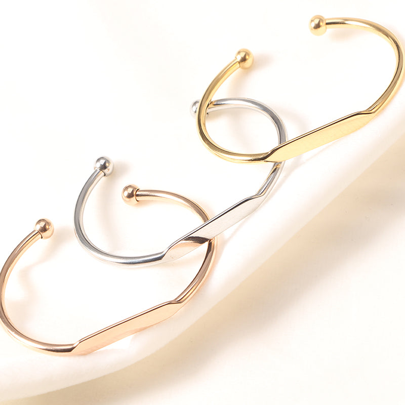 Engravable Cuff Bracelet