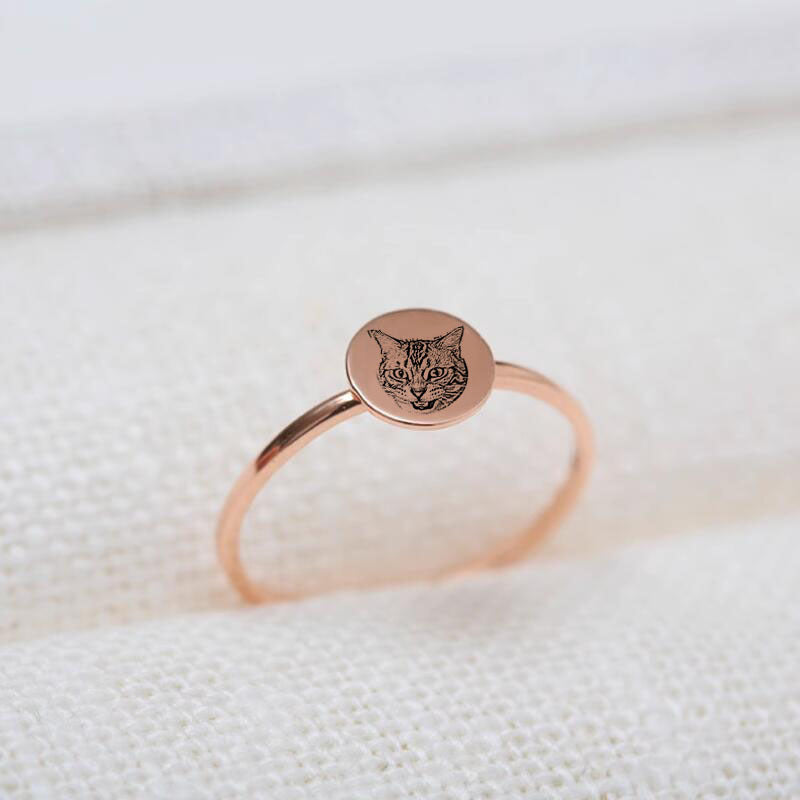 Personalized Pet Engraving Ring