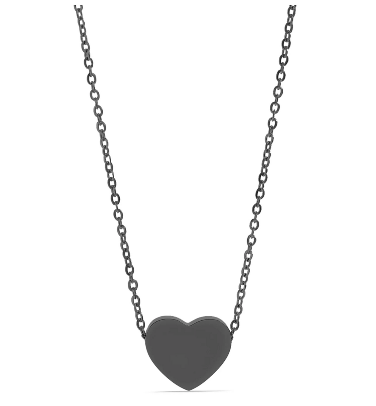 Heart Pendant Stainless Steel Necklace