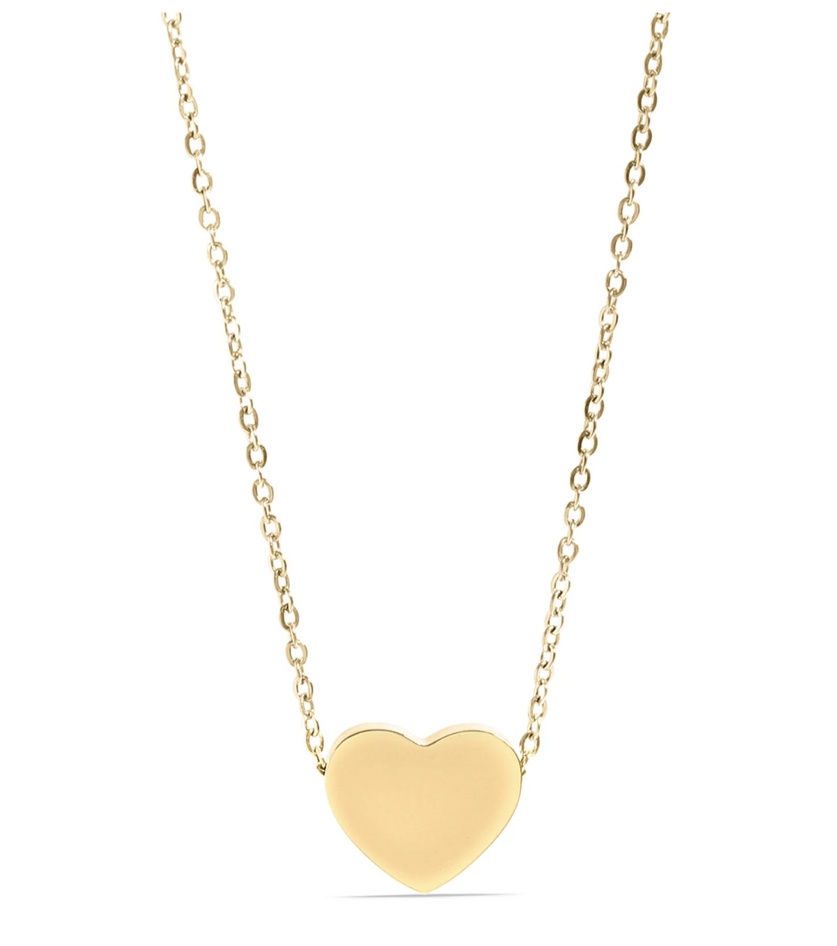Heart Pendant Stainless Steel Necklace