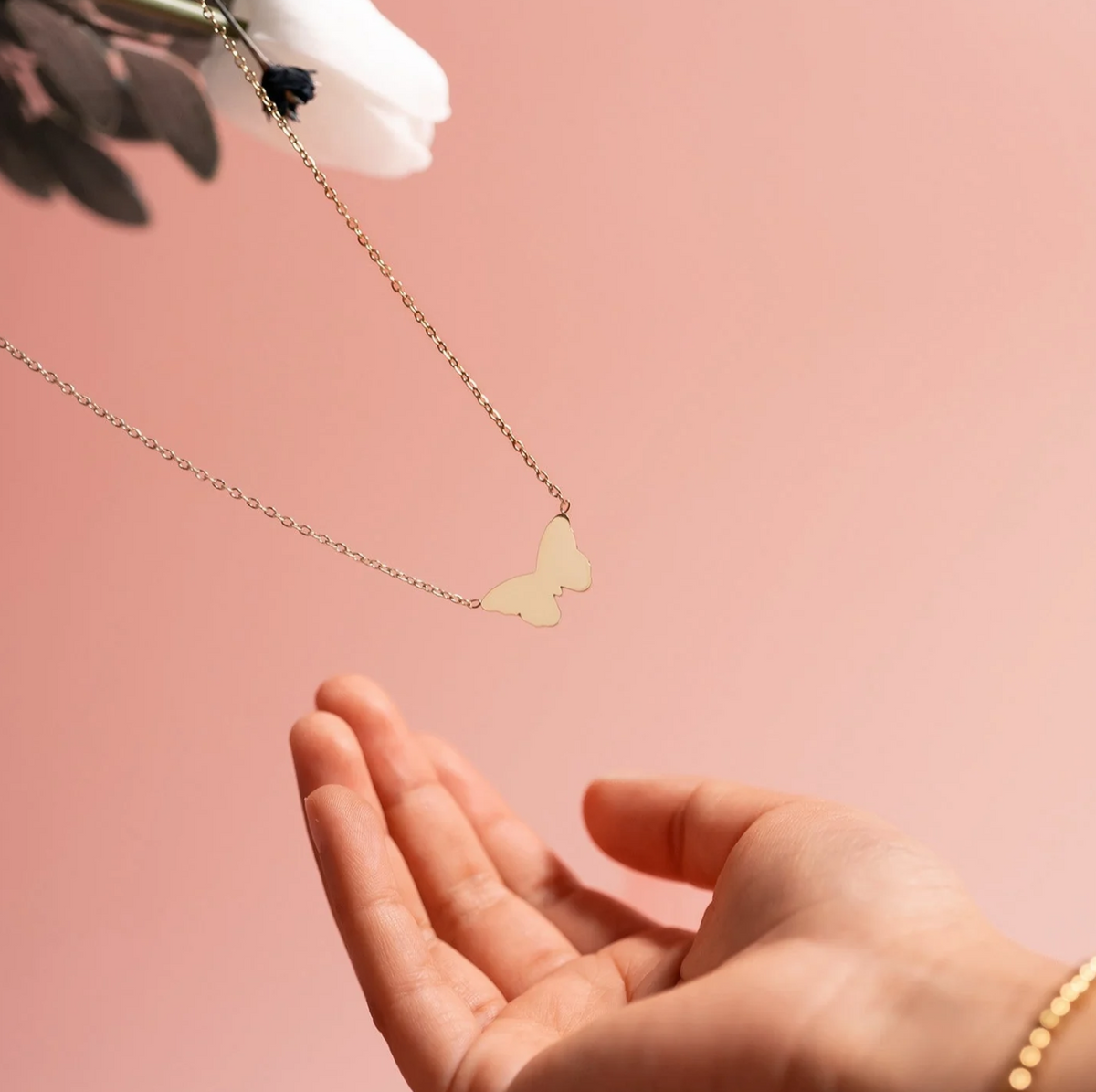 Butterfly Pendant Necklace